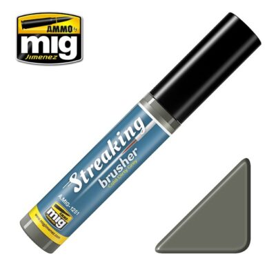MIG1251 Ammo Mig Cold Dirty Grey Streakingbrusher 10ml