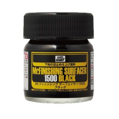 MRSF288 Mr Hobby Mr Surfacer 1500 Black 40ml