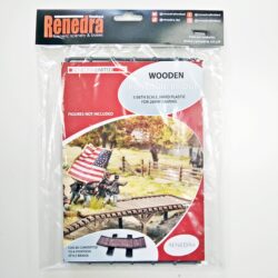 RNPON1 Renedra Wooden (Pontoon) Bridge 28mm