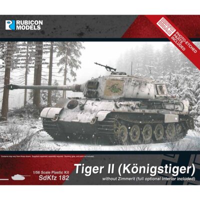 RU280099 Rubicon Tiger II (Konigstiger) without Zimmerit (full optional interior included) 28mm