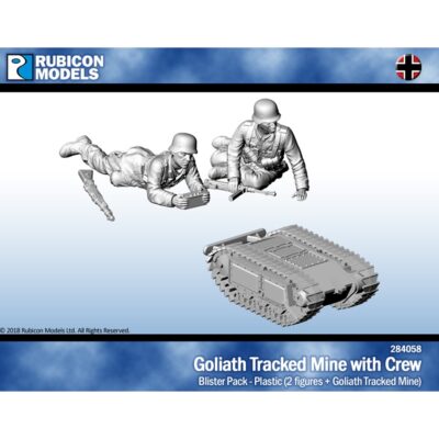RU284058 Rubicon Goliath Tracked Mine with Crew 28mm