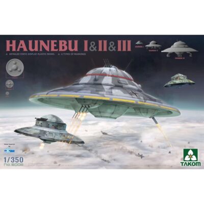 TAK06008 Takom Haunebu I & II & III 1:350