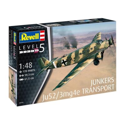 R03918 Revell Junkers Ju52/3mg4e Transport 1:48