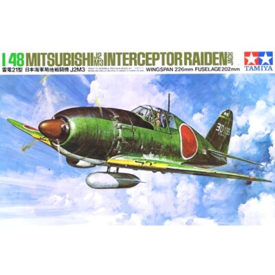 T61018 Tamiya Mitsubishi J2M3 Interceptor Raiden Jack 1:48