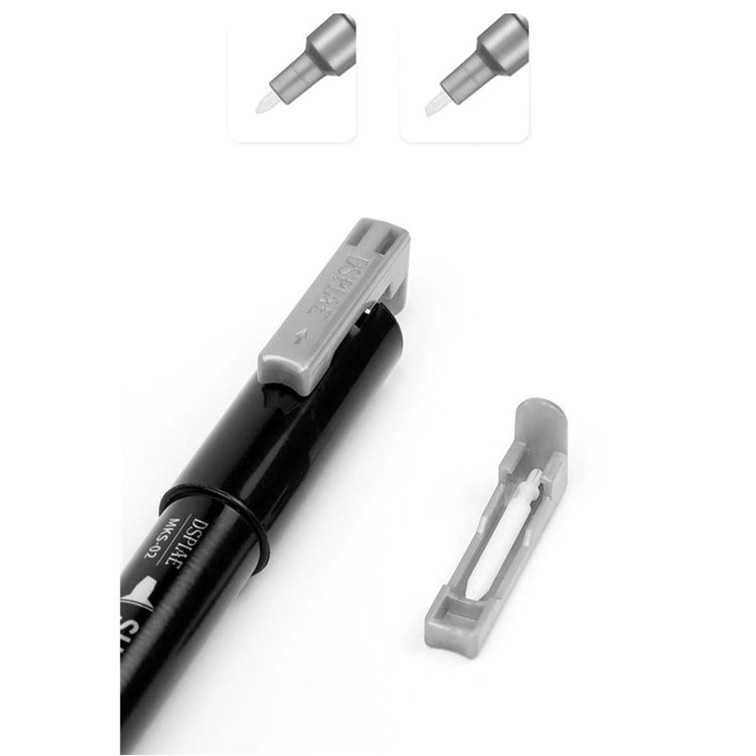 DS013 DSPIAE Super Metallic Markers Chrome Silver 17g - Image 2