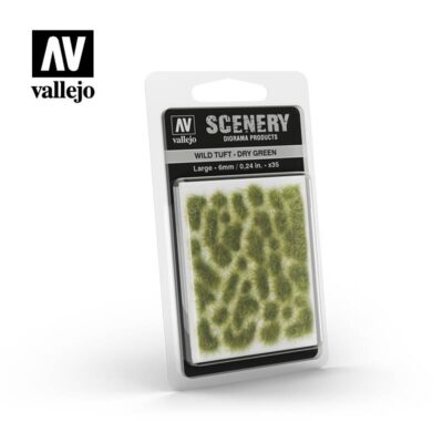 VSC415 Vallejo Wild Tuft Dry Green 6mm
