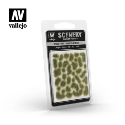 VSC416 Vallejo Wild Tuft Mixed Green 6mm