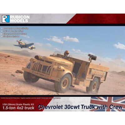 RU280075 Rubicon Chevrolet 30cwt Truck with Crew 28mm