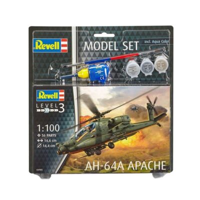 R64985 Revell AH-64A Apache 1:100 Starter Set