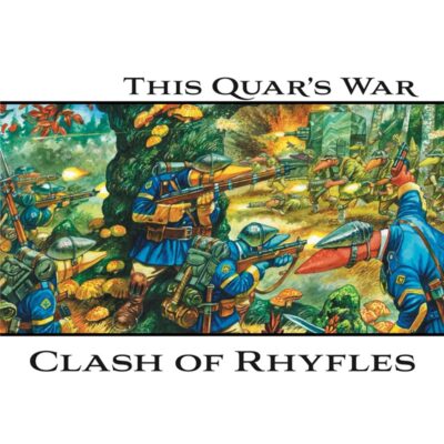 WAAQU003 Wargames Atlantic This Quar's War Clash of Rhyfles 28mm