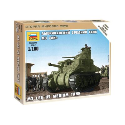 Z6264 Zvezda US Medium Tank M3 Lee 1:100