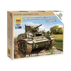 Z6265 Zvezda US Light Tank M3A1 Stuart 1:100