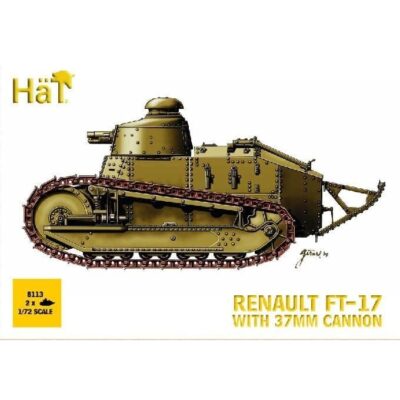 H8113 Hat Renault FT-17 with 37mm Cannon 1:72