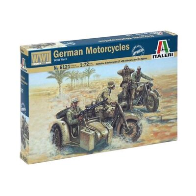 I6121 Italeri German Motocycles 1:72