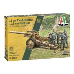 I7082 Italeri 15cm Field Howitzer 10,5m Field Gun 1:72