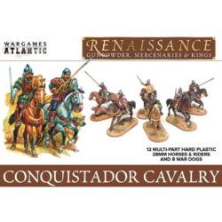 WAARN003 Wargames Atlantic Renaissance Conquistador Cavalry 28mm
