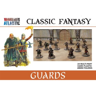 WAACF009 Wargames Atlantic Classic Fantasy Guards 28mm