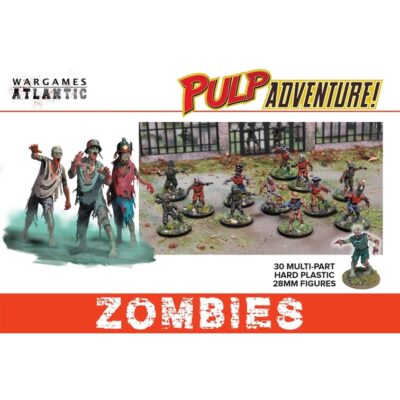 WAAPA001 Wargames Atlantic Pulp Adventure Zombies 28mm