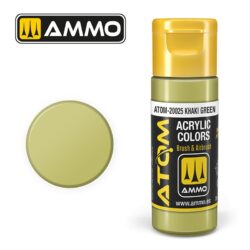 ATOM20025 Ammo Atom Khaki Green 20ml