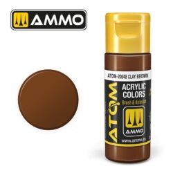 ATOM20048 Ammo Atom Clay Brown 20ml