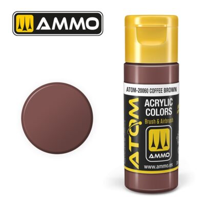 ATOM20060 Ammo Atom Coffee Brown 20ml