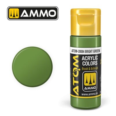 ATOM20084 Ammo Atom Bright Green 20ml