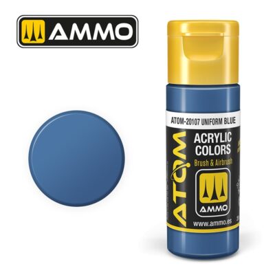 ATOM20107 Ammo Atom Uniform Blue 20ml