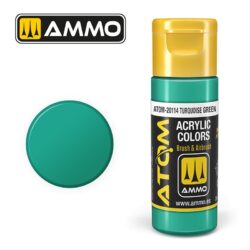ATOM20114 Ammo Atom Turquoise Green 20ml