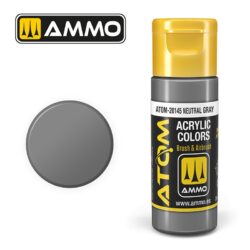 ATOM20145 Ammo Atom Neutral Gray 20ml
