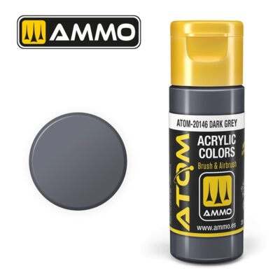 ATOM20146 Ammo Atom Dark Grey 20ml