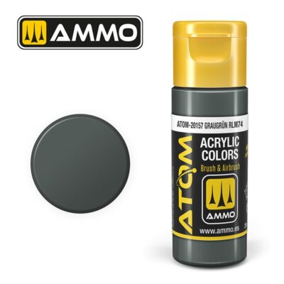 ATOM20157 Ammo Atom Graugrun RLM 74 20ml