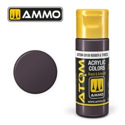 ATOM20159 Ammo Atom Rubber & Tires 20ml