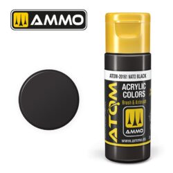 ATOM20161 Ammo Atom NATO Black 20ml