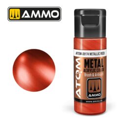 ATOM20174 Ammo Atom Metallic Red 20ml