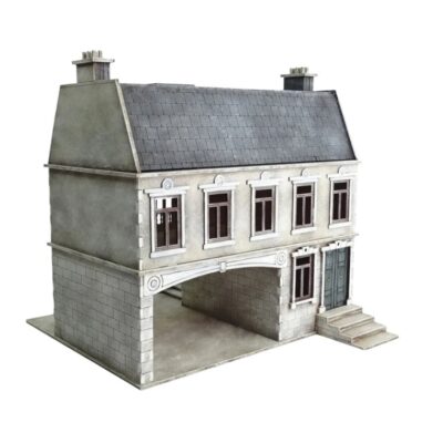 SPC102 Sarissa Precision CityBlock European Townhouse with Archway & Dormer Roof 28mm