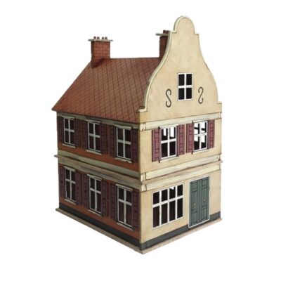 SPF013 Sarissa Precision Dutch/Belgian Townhouse 2 Storey Shop 28mm