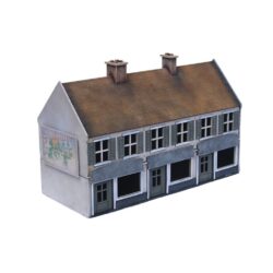 SPN139 Sarissa Precision World War Euorpe Terrace Shop Block 28mm