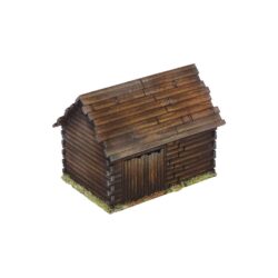 SPN449 Sarissa Precision World War Europe Destroyed Barn/Outhouse 28mm