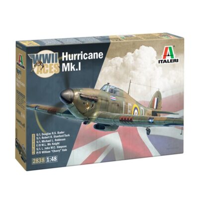 I2838 Italeri WWII Aces Huricane Mk.I 1:48