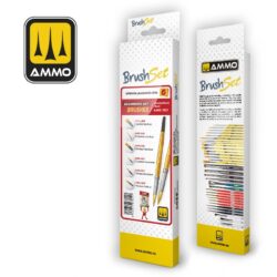 MIG7822 Ammo Mig Beginner Brush Set (6pcs)