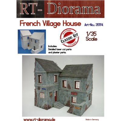 RT35174 RT-Diorama French Village House 1:35