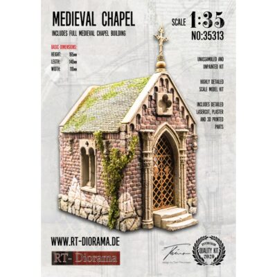 RT35313 RT-Diorama Medieval Chapel 1:35
