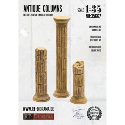 RT35667 RT-Diorama Antique Columns 1:35