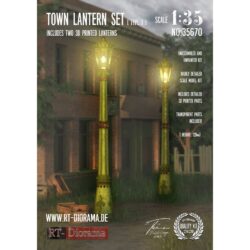 RT35670 RT-Diorama Town Lantern Set (Type 1) 1:35