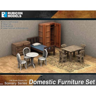 RU283007 Rubicon Domestic Furniture Set 28mm