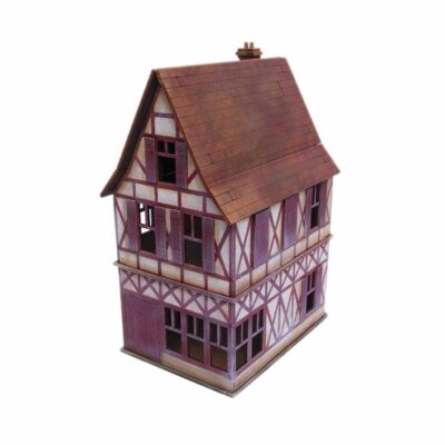 SPN129 Sarissa Precision World War Euorpe Alpine Village Shop Bar 28mm