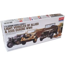 AY13416 Academy Light Vehicles of Allied & Axis During WWII 1:72
