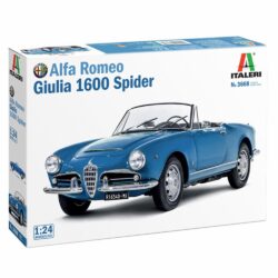 I3668 Italeri Alfa Romeo Giulia 1600 Spider 1:24
