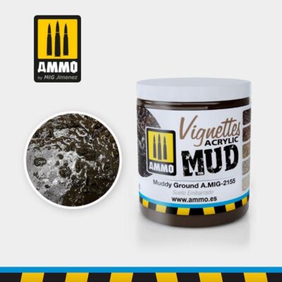 MIG2155 Ammo Mig Acrylic Mud (Muddy Ground) 100ml