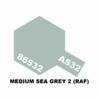 T86532 Tamiya AS32 Medium Sea Grey 2 (RAF) 100ml